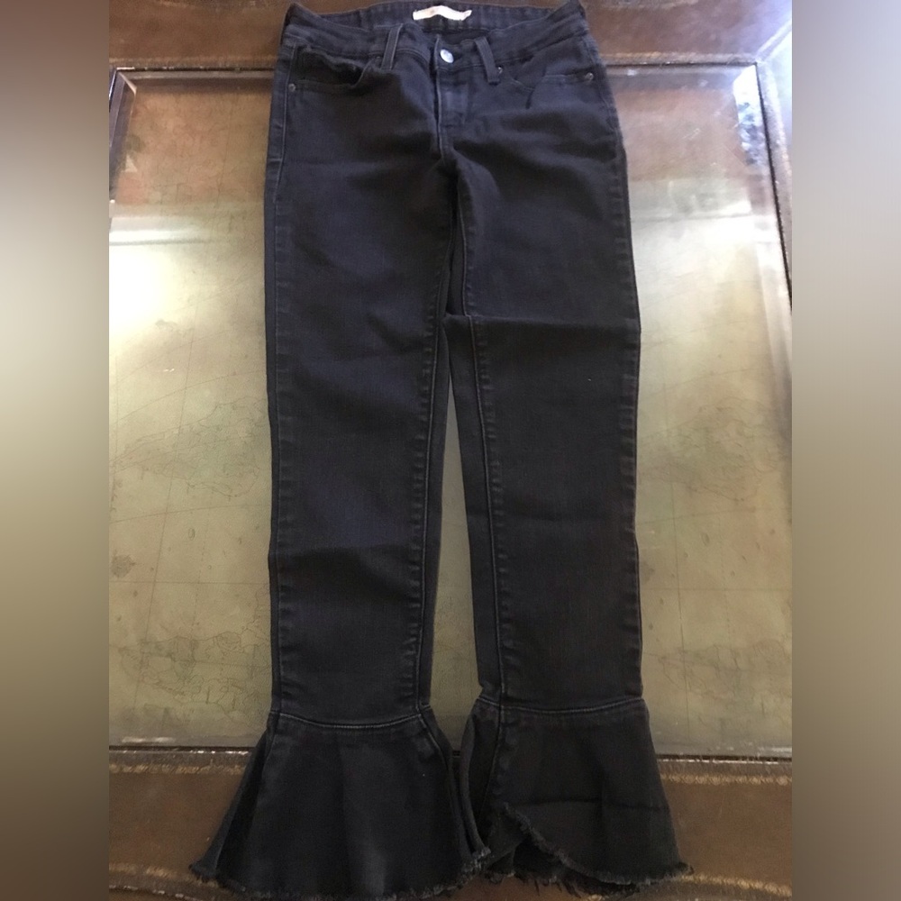 Levi Black BellBottoms for little kids